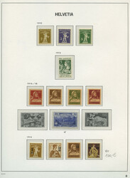 Schweiz 1907-1959 */**: Ungebrauchte bzw. postfrische Prachtsammlung ...